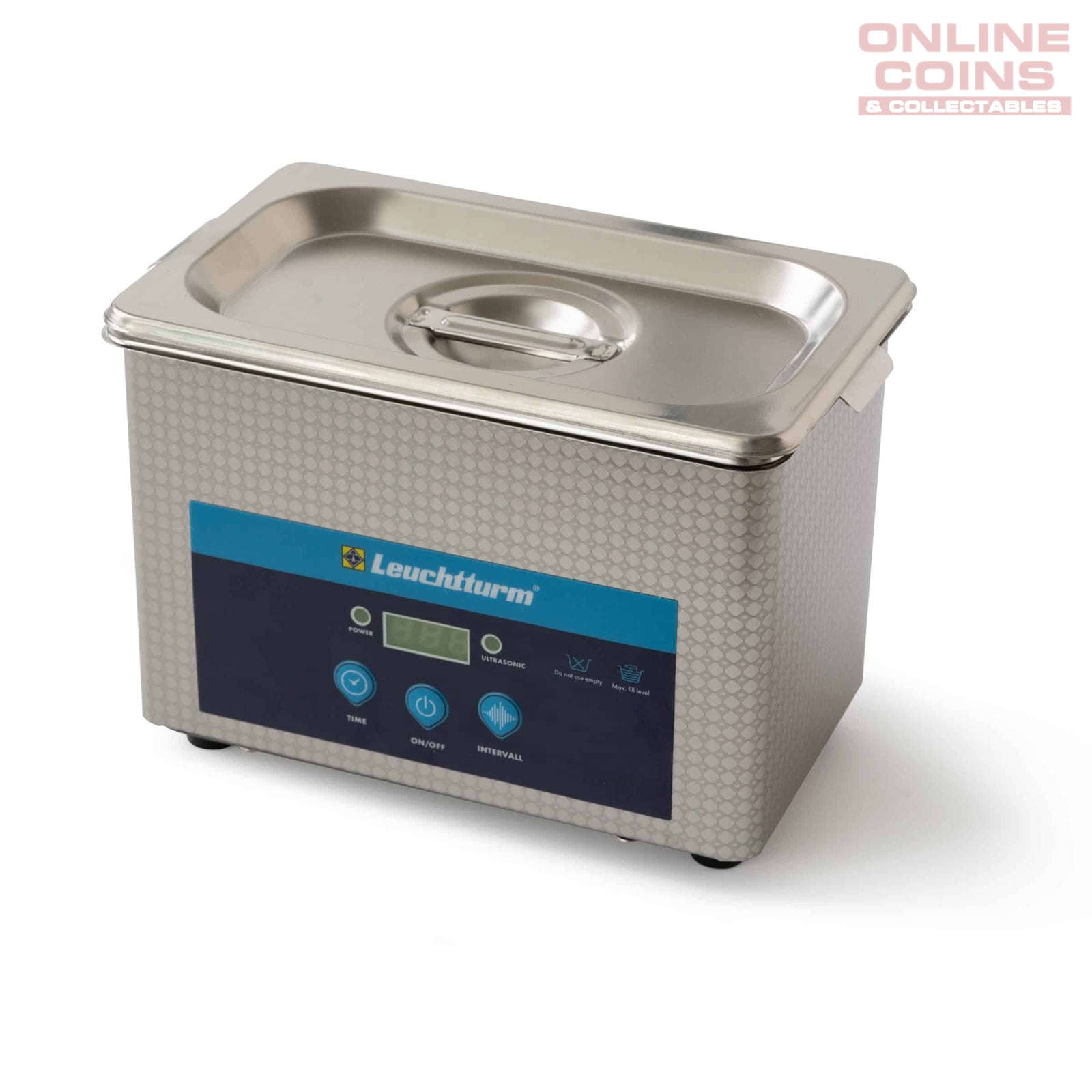 Lighthouse PULSAR Ultrasonic Cleaner for Coins Medals and Tokens